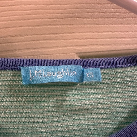 J. MCLAUGHLIN Striped Sweater - Picture 2 of 3